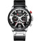 Curren 8329 Black-Silver