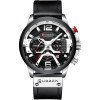 Мужские часы Curren 8329 Black-Silver фото 2