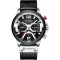 Curren 8329 Black-Silver