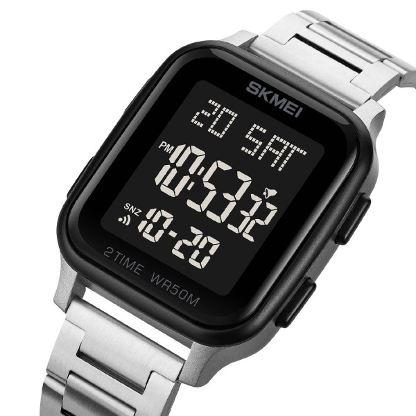 Наручний годинник Skmei 1859SI Silver фото 3