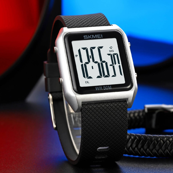 Чоловічий годинник Skmei 1866SIWT Silver-White фото 5