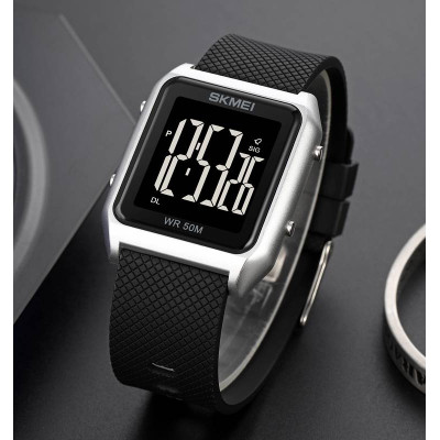 Skmei 1866SIBK Silver-Black