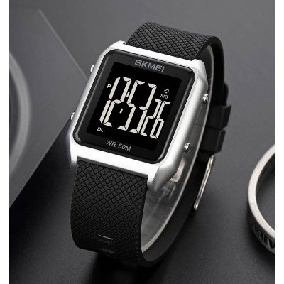 Skmei 1866SIBK Silver-Black