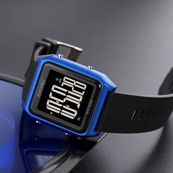 Наручний годинник Skmei 1866BUBK Blue-Black фото 5
