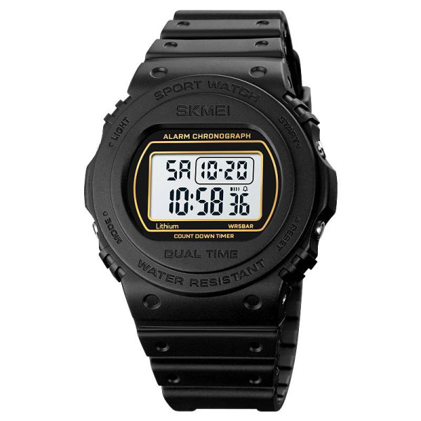 Чоловічий годинник Skmei 1776BKWT Black-White фото 1