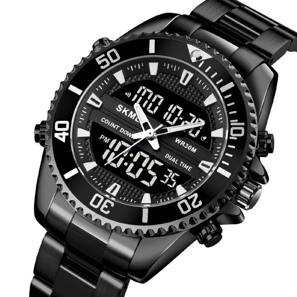 Мужские часы Skmei 1850BKBK Black-Black фото 4