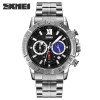 Чоловічий годинник Skmei 9235SIBK Silver-Black фото 2