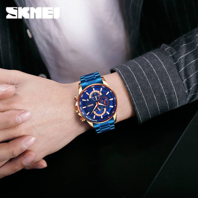 Skmei 9250RGBU Rose Gold-Blue