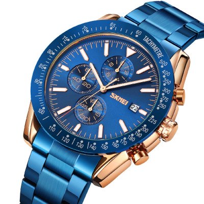 Skmei 9253RGBU Rose Gold-Blue