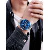Мужские часы Skmei 9253SIBU Silver-Blue фото 4