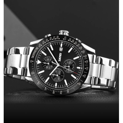 Skmei 9253SIBK Silver-Black