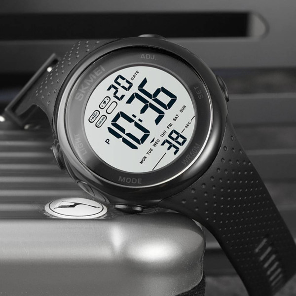 Мужские часы Skmei 1856BKWT Black-White фото 5