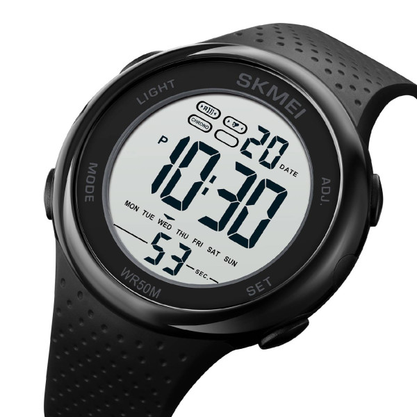 Мужские часы Skmei 1856BKWT Black-White фото 4