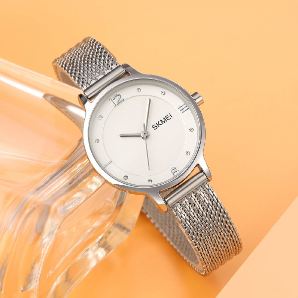 Жіночий годинник Skmei 1874SI Silver фото 5