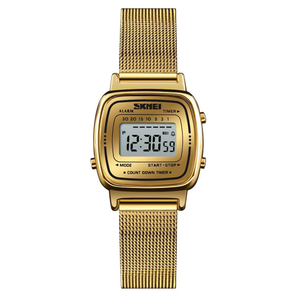 Мужские часы Skmei 1901MHGD Gold Mesh фото 1