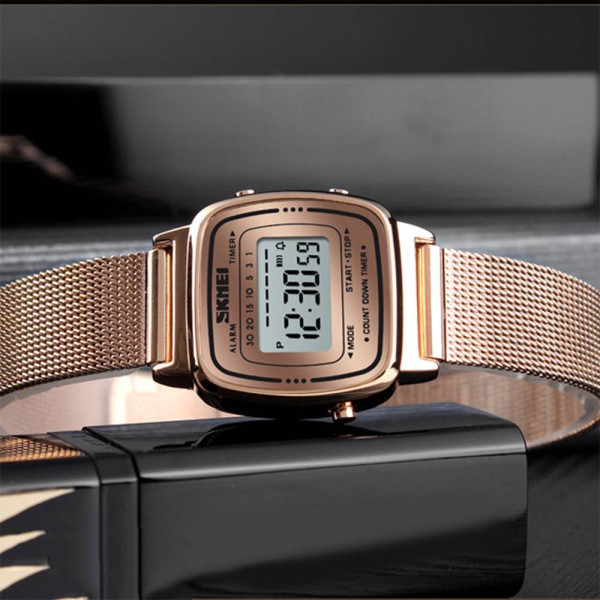 Мужские часы Skmei 1901MHRG Rose Gold Mesh фото 4
