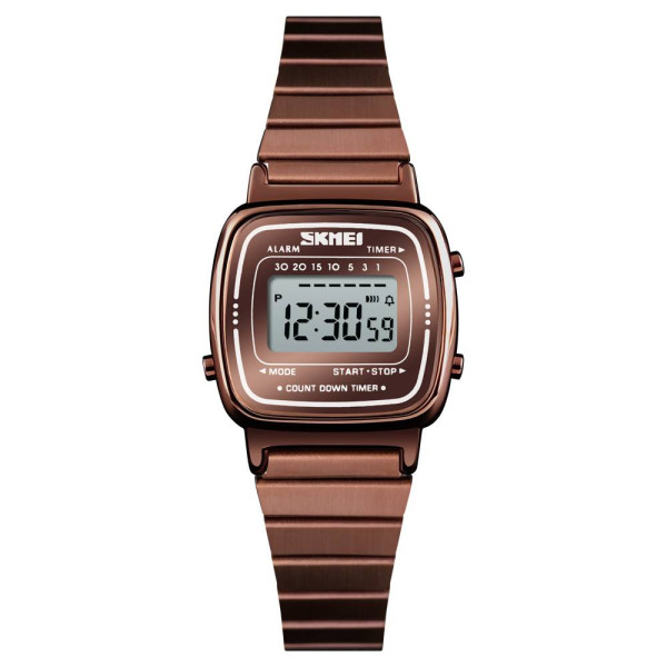 Жіночий годинник Skmei 1901SCF Cofee Steel фото 1