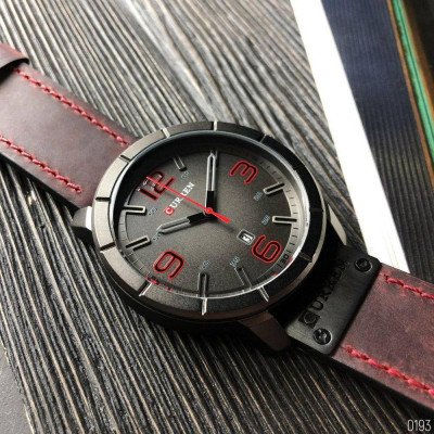 Curren 8327 Red-Black