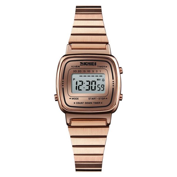 Чоловічий годинник Skmei 1901SRG Rose Gold Steel фото 1