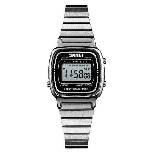 Женские часы Skmei 1901SSI Silver Steel фото 1