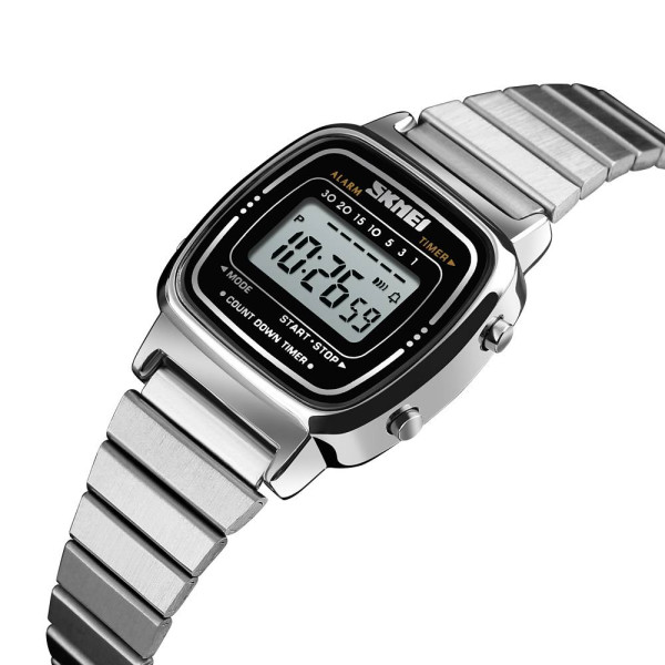 Женские часы Skmei 1901SSI Silver Steel фото 3