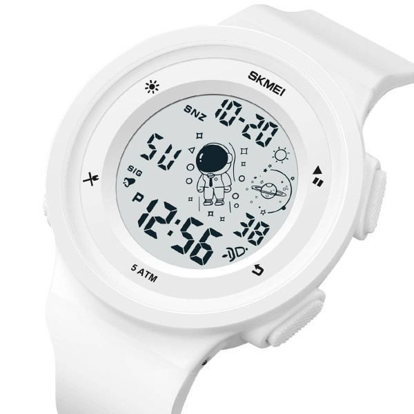 Детские часы Skmei 1973WT White фото 3
