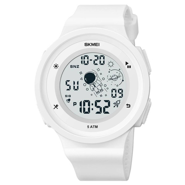 Дитячий годинник Skmei 1973WT White фото 1