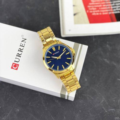 Мужские часы Curren 8322 Gold-Blue