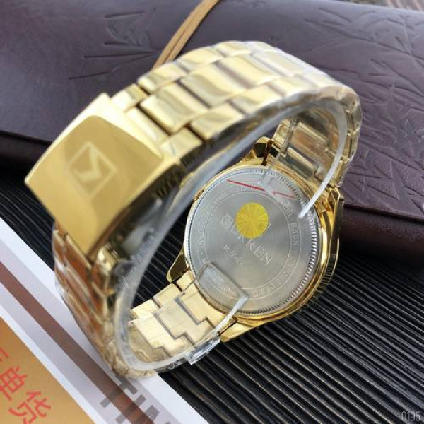 Мужские часы Curren 8322 Gold-Blue фото 4