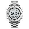 Мужские часы Skmei 1864SSIWT Silver/White Steel фото 2