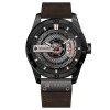 Мужские часы Curren 8301 Black-Dark Brown фото 2