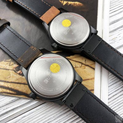 Curren 8301 Black-Dark Brown