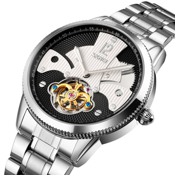 Мужские часы Skmei 9205SIWT Silver-White фото 3