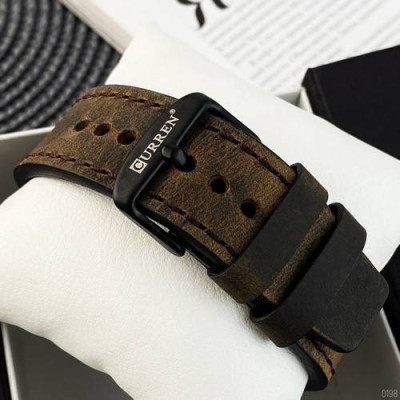 Curren 8314 Black-Brown