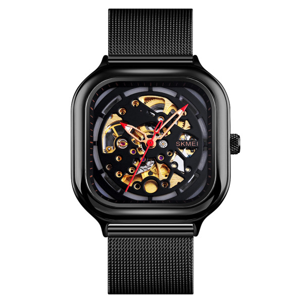 Чоловічий годинник Skmei 9184BK Black фото 1