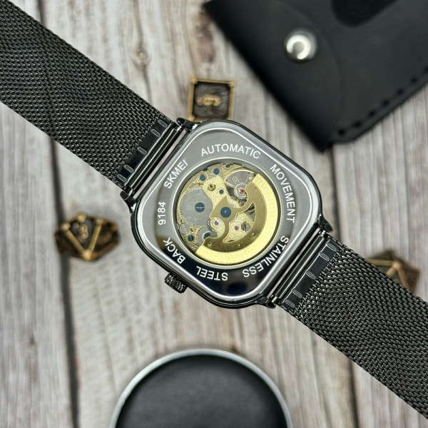 Чоловічий годинник Skmei 9184BK Black фото 9