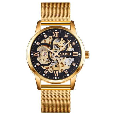 Чоловічий годинник Skmei 9199GDBK Gold-Black