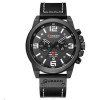 Чоловічий годинник Curren 8314 All Black фото 2