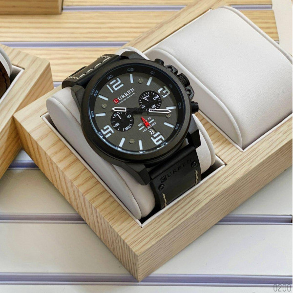 Чоловічий годинник Curren 8314 All Black фото 8