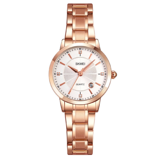 Жіночий годинник Skmei 1819RGSI Rose Gold-Silver фото 1