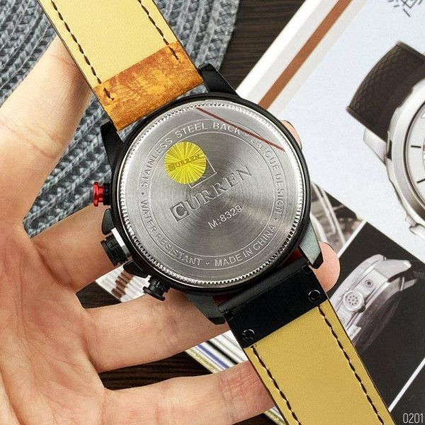 Мужские часы Curren 8329 Black-Brown фото 7