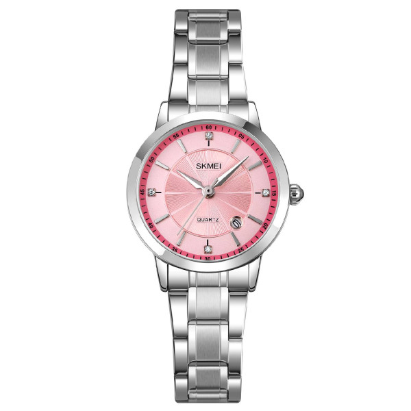 Жіночий годинник Skmei 1819SIPK Silver-Pink фото 1