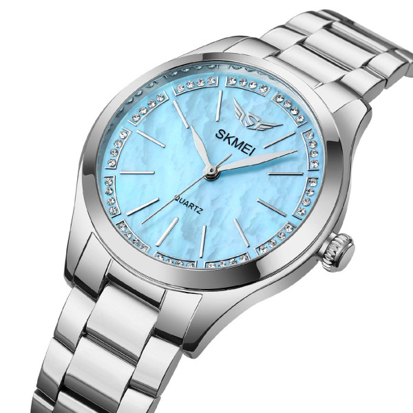 Женские часы Skmei 1964SIBU Silver-Blue фото 3