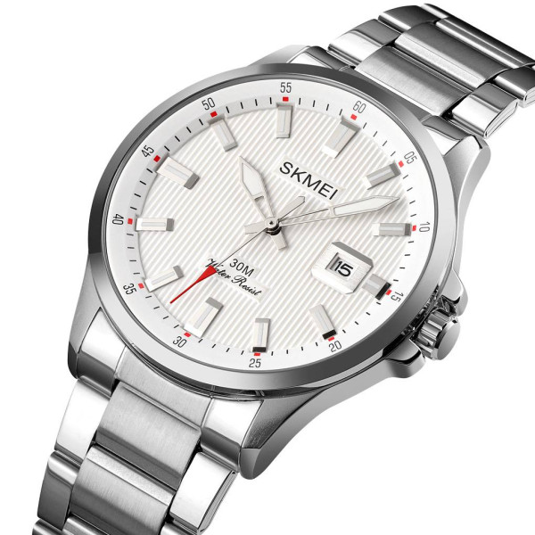 Мужские часы Skmei 1654SI Silver фото 3