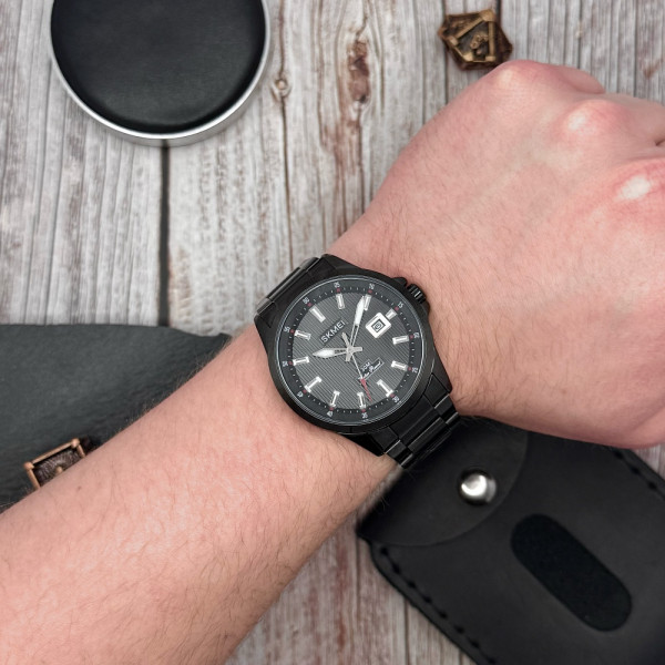 Мужские часы Skmei 1654BK Black фото 11
