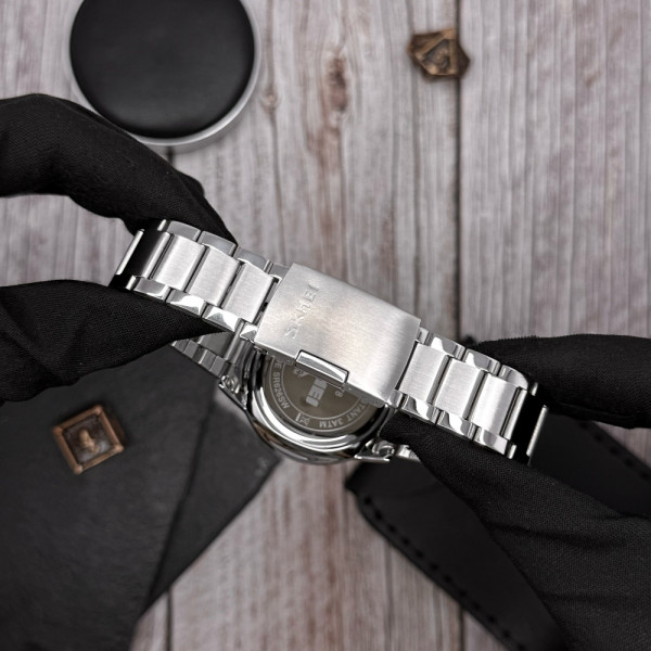 Чоловічий годинник Skmei 1878SI Silver фото 8