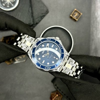 Мужские часы Skmei 9276SSIBU Silver-Blue Steel Strap