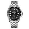 Мужские часы Skmei 9276SSIBK Silver-Black Steel Strap фото 2