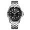 Skmei 9276SSIBK Silver-Black Steel Strap
