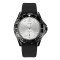 Skmei 9276PBKSI Black-Silver Silicone strap SALE
